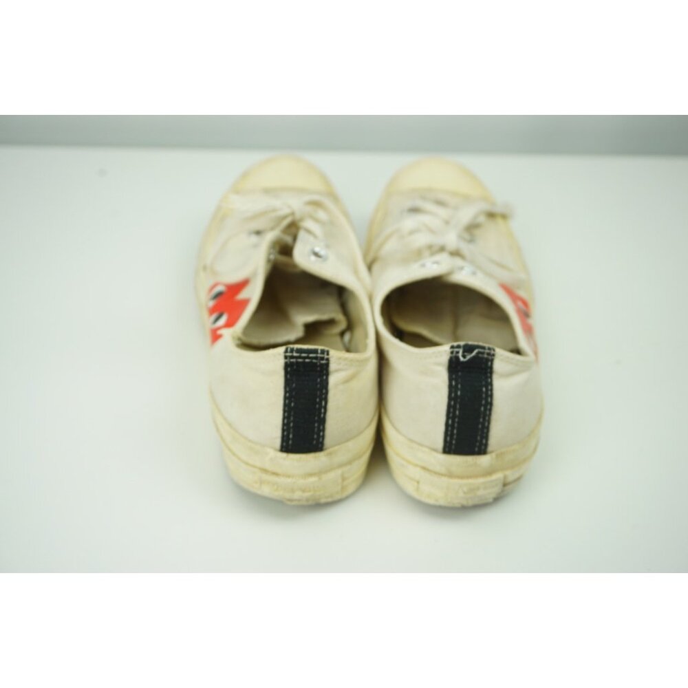 Converse Comme des Garcons Play Low Canvas Shoes Size 10 Men's - Picture 4 of 9